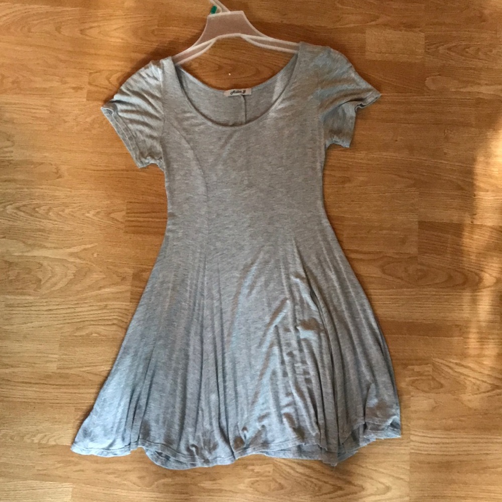 Grey cotton dress